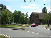 TL2232 : Letchworth: junction of Pixmore Way and Norton Way by Christopher Hilton