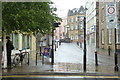 View of the Millennium clock from the junction of Hendford and South Street