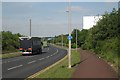 Gowerton Road and shared path looking east