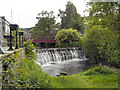 Weir and Footbridge, River Colne, Marsden