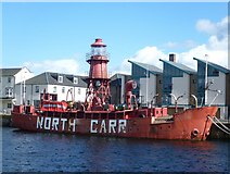 NO4030 : Old North Carr Lightship, Victoria Docks by kim traynor