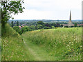 Bottesford - bridleway from Beacon Hill to Station Road