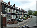 Terrace of houses, Mary Vale Road, Bournville, Birmingham