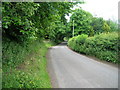 Minor road towards Sawley Hall