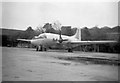 Aeroplane at the old Portsmouth airport