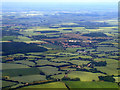 Former RAF Debden from the air