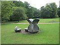 Seating in North End Recreation Ground Darlington