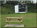 SD8809 : Thornham Cricket Club - Scoreboard by BatAndBall