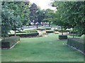 Flower beds in Haven Green