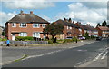 Houses on Churston Road at the Manor Drive junction