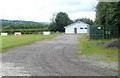 Parc Broyd clubhouse near Glangrwyney, Powys