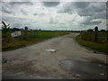 The entrance to White House Farm landfill site