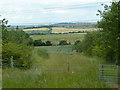 Path towards disused railway line