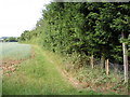 Footpath to Saxtead Green