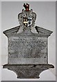 TL2335 : All Saints, Radwell - Wall monument by John Salmon