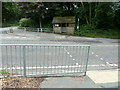 Bus shelter by the A286 at Easebourne