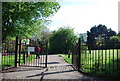 South Norwood Lake and Grounds entrance, Mabberley Rd