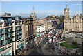 NT2573 : View from The Scott Monument - Princes St by N Chadwick