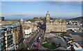 NT2573 : View from The Scott Monument - The Balmoral Hotel by N Chadwick