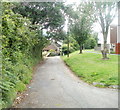 Eastern end of Pont-y-felin Lane, Pontypool