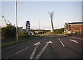 Spirit of Sport sculpture on the A6021