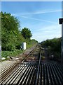 Railway line as seen from Chapel Road