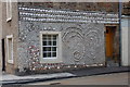 Decorated house wall, Anstruther