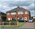 SE5224 : Houses on Weeland Road, Kellingley by JThomas