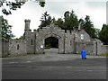 Rear entrance, Drum Manor