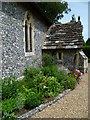 The porch of the Priory Church at Upper Beeding