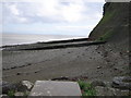 Groynes below Penarth Head