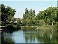 Lake in Goodmayes Park