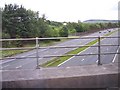 M67 viewed from train near Godley