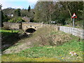 Bridge over the river Clywedog, south of Minera