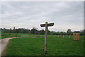 Signpost, Greensand Way, Godinton Park