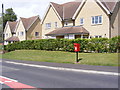 TL2862 : Ermine Street South & Papworth Everard L/B Postbox by Geographer
