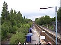 Eccles main line station