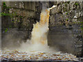 NY8828 : High Force Waterfall, River Tees by David Dixon