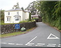 Road from Glangrwyney to Llangenny, Powys