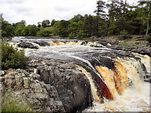 NY9027 : Low Force Waterfalls, River Tees by David Dixon