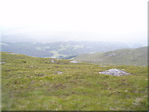 NH0800 : Looking south to Glen Kingie from Beinn Bheag by Sarah McGuire