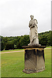 SK2670 : Statue, Chatsworth House, Derbyshire by Christine Matthews