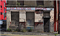 J3474 : Former Hendron Bros warehouse, Belfast (2) by Albert Bridge