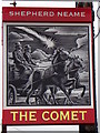 Sign for the Comet