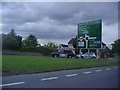 Approaching Headington Roundabout on the Ring Road