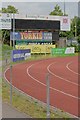 SE6254 : Scoreboard, Huntington Stadium by Mick Garratt