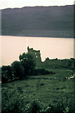 NH5328 : Urquhart Castle - 1987 by Helmut Zozmann