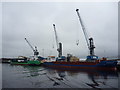 Doon The Watter, 25th June 2011 : Unloading Ships at Shieldhall, Glasgow