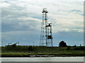 TQ5378 : Communication and beacon  towers, Crayford Ness by Robin Webster