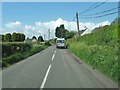 Roadworks on the approach to Prestonmill